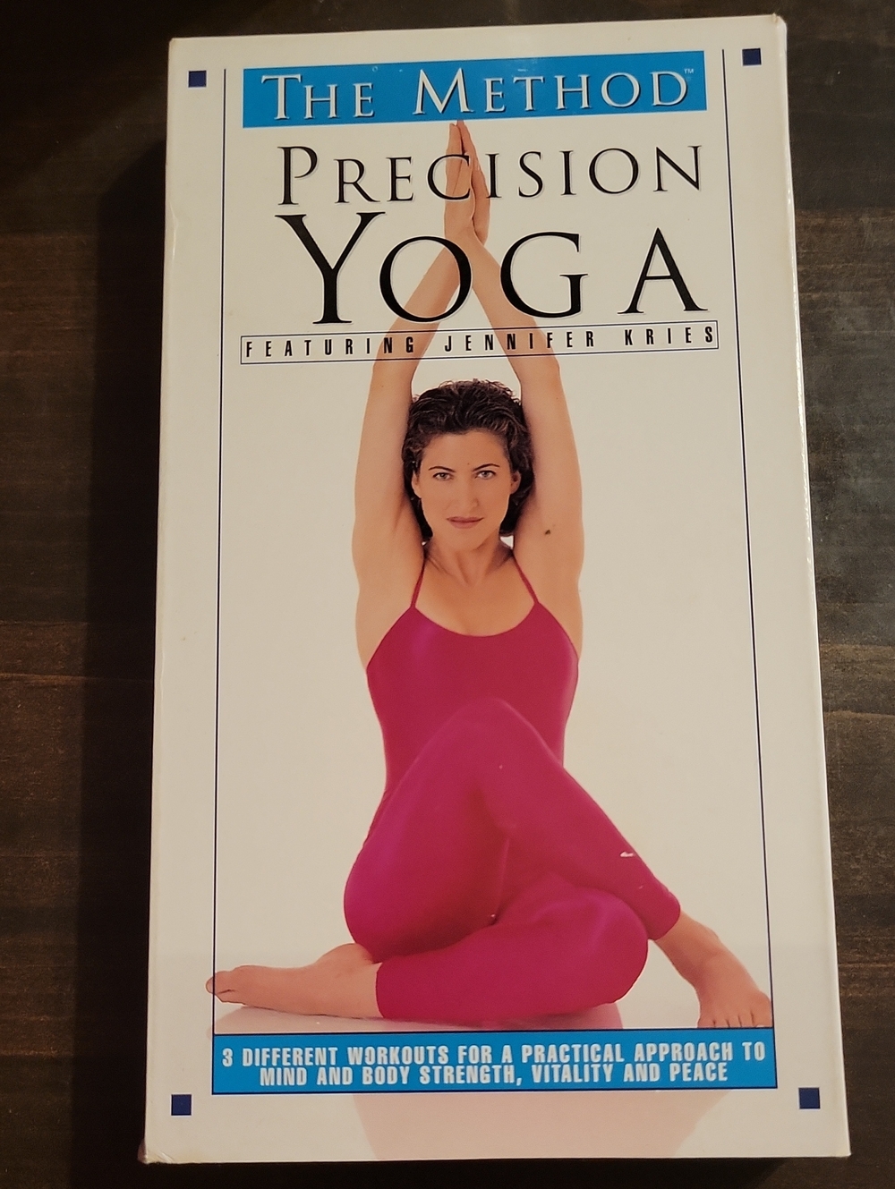 Precision Yoga VHS Featuring Jennifer Kries - Pink